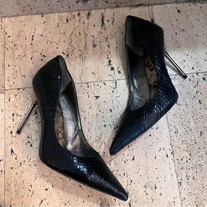 Sam Edelman Snakeskin Stiletto